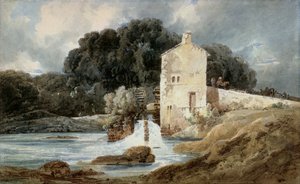 Die Abtei-Mühle, Knaresborough, ca. 1801