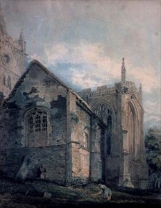 Das alte Beinhaus, Holy Trinity Church, Stratford-upon-Avon von Thomas Girtin