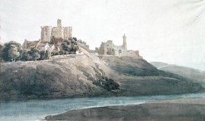 Warkworth Castle von Thomas Girtin