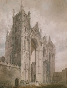 Westfassade der Kathedrale von Peterborough