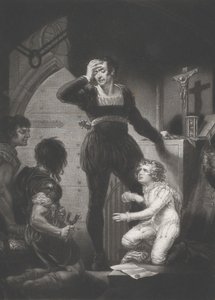 Prinz Arthur und Hubert, Shakespeare, König Johann, Akt 4, Szene 1