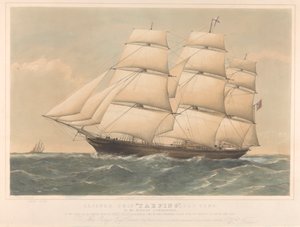 Klipperschiff Taeping, 767 Tonnen von Thomas Goldsworth Dutton