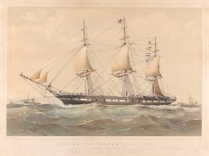 Klipperschiff Essex 1100 Tonnen von Thomas Goldsworth Dutton