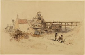 Die B-Grube, Fawden Colliery von Thomas H. Hair