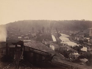 Archbald, Del. & Hudson Canal Co., um 1863-1865 von Thomas H. Johnson
