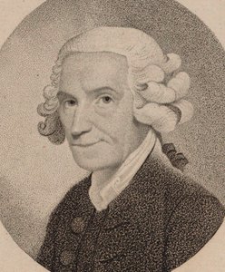 Porträt des Organisten und Komponisten James Nares 1715-1783, 1795 von Thomas Hardy