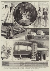 Skizzen bei der Royal Naval Ausstellung, Chelsea
