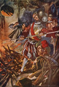 Illustration für das Leben von Sir Francis Drake von Thomas Heath Robinson