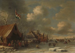 Genießen des Eises von Thomas Heeremans