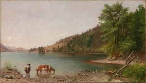 (Kleine Landschaft) von Thomas Hicks
