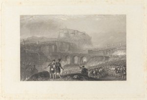 Edinburgh - Marsch der Highlander von Thomas Higham