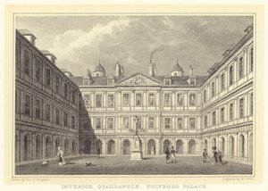 Innenhof, Holyrood Palace