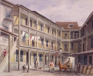Aldgate High Street, London, ca. 1850