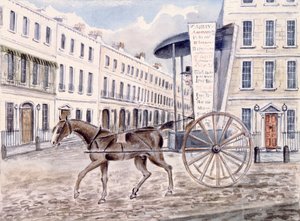 Astleys Werbewagen von Thomas Hosmer Shepherd