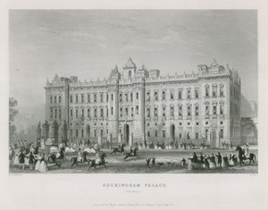 Buckingham Palace von Thomas Hosmer Shepherd