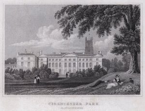 Cirencester Park, Gloucestershire (Gravur)