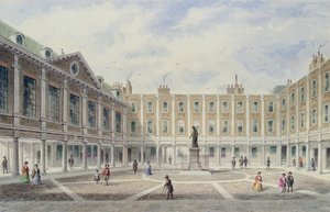 Hof des St. Thomas Krankenhauses, Southwark, London von Thomas Hosmer Shepherd