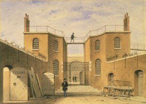 Haus der Korrektur, Clerkenwell, London, um 1850 von Thomas Hosmer Shepherd