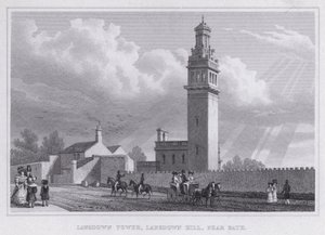 Lansdown Tower, Lansdown Hill, nahe Bath von Thomas Hosmer Shepherd