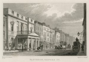 Pantheon, Oxford Street, London von Thomas Hosmer Shepherd