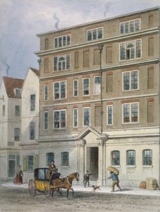 Wohnsitz von Titus Oates, Oat Lane, City of London von Thomas Hosmer Shepherd