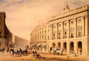 The County Fire Office, London, erste Hälfte des 19. Jahrhunderts von Thomas Hosmer Shepherd