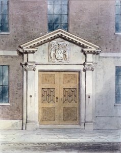 Der Eingang zur alten Halle der Messerschmiede, 1850 von Thomas Hosmer Shepherd