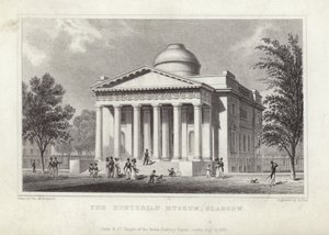 Das Hunterian Museum, Glasgow von Thomas Hosmer Shepherd