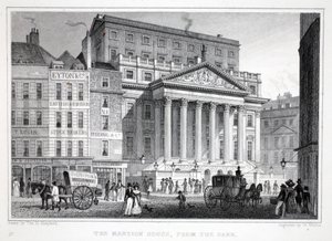Das Mansion House, aus 