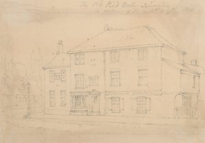 Das alte Pied Bull Inn, Islington von Thomas Hosmer Shepherd
