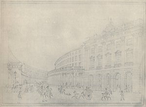 The Quadrant, Regent Street, 1822