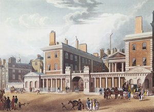 Ansicht des Admiralty, 1818 von Thomas Hosmer Shepherd