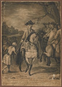 Seine Königliche Hoheit der Herzog von Cumberland und der französische Kommandant übergeben Carlisle an Seine Hoheit, 30. Dezember 1745