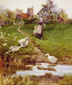 Heimkehr, 1894 von Thomas James Lloyd
