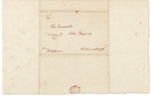 Autographenbrief an John Page, Philadelphia, 30. Juli 1776