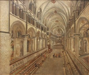 Der Chor der Kathedrale von Canterbury, Blick nach Osten