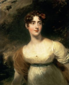 Porträt von Lady Emily Harriet Wellesley-Pole, später Lady Raglan von Thomas Lawrence