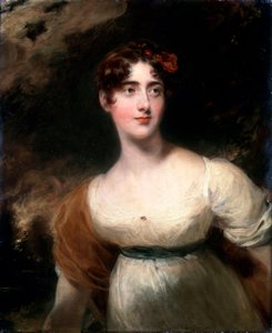 Porträt von Milady Emily Harriet Wellesley-Pole Lady Raglan, 1814 von Thomas Lawrence