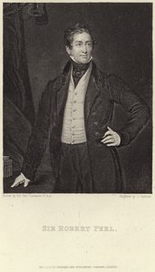Porträt von Sir Robert Peel von Thomas Lawrence