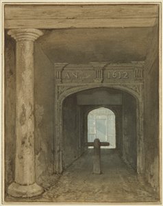 Wachstuben-Durchgang, Wine Street von Thomas Leeson the Elder Rowbotham