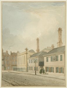 Seemannsalmosenhäuser, King Street von Thomas Leeson the Elder Rowbotham