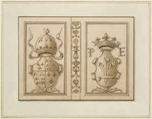 Königliche Wappen aus der Baldwin Street 46 von Thomas Leeson the Elder Rowbotham