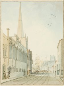 Die Kirche St. John-on-the-Wall, Blick zum Kai