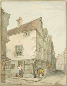Die Ecke von Castle Green von Thomas Leeson the Elder Rowbotham