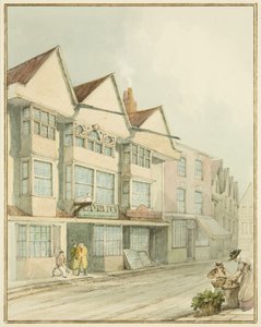 The Lamb Inn, West Street von Thomas Leeson the Elder Rowbotham