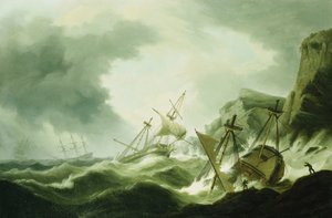 Ein Schiffswrack von Thomas Luny