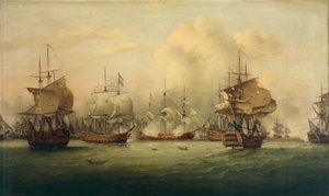 Die Schlacht von der Doggerbank, 5. August 1781