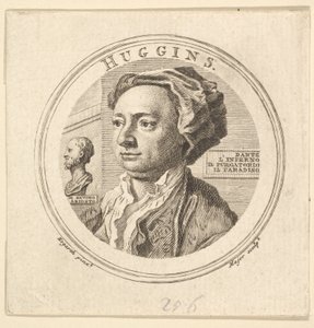 Porträt von William Huggins, Übersetzer von Ariosto von Thomas Major