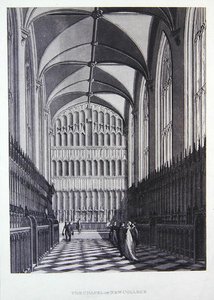 New College Chapel von Thomas Malton Jnr.