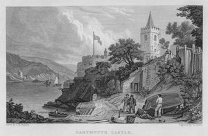 Dartmouth Castle von Thomas Mann (after) Baynes